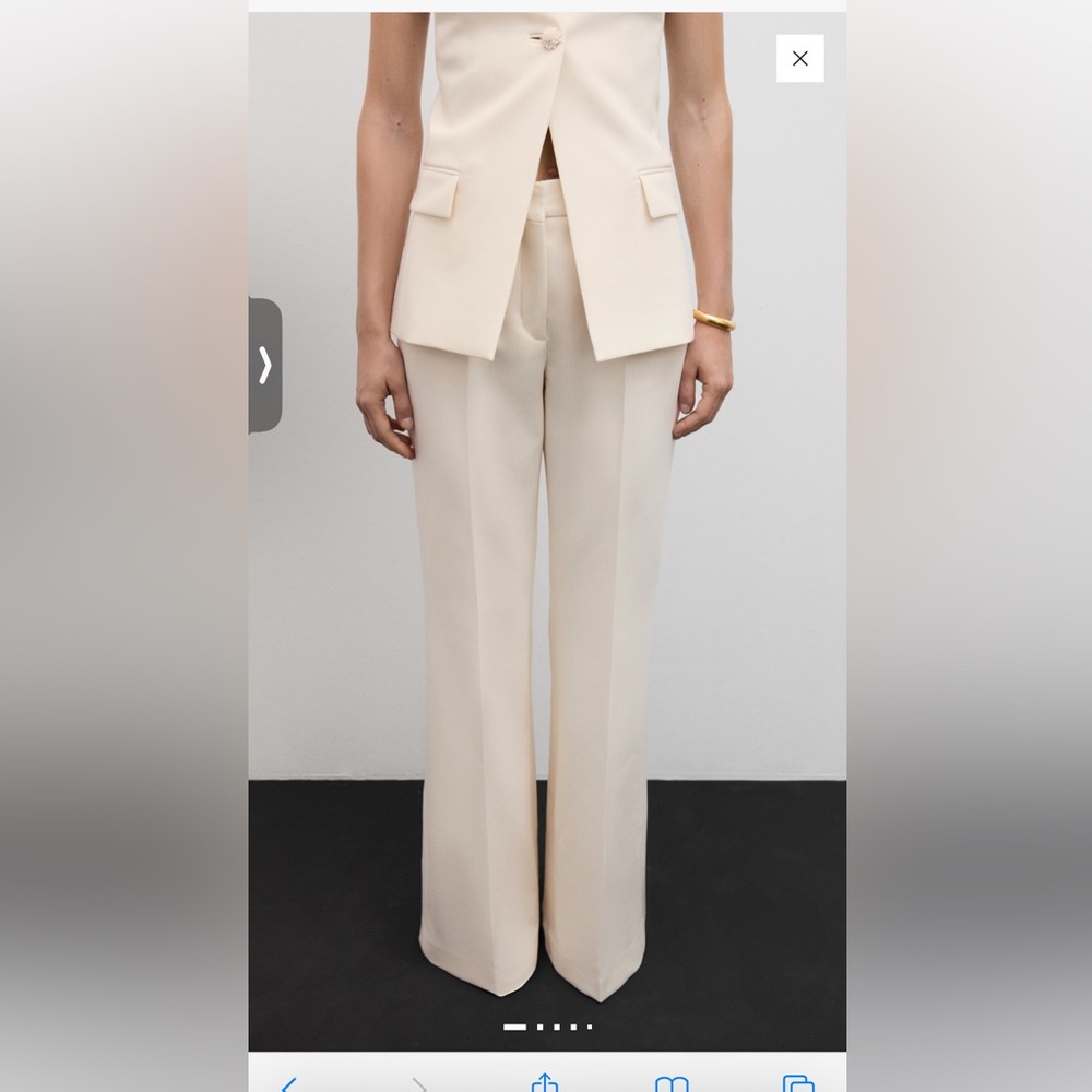 Cream Women's Pants